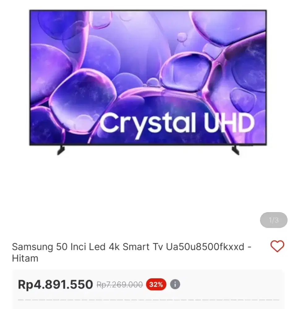Samsung led tv 50 smart