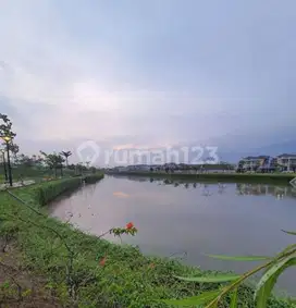Dijual kavling langka golf island view danau bagus banget posisi nya