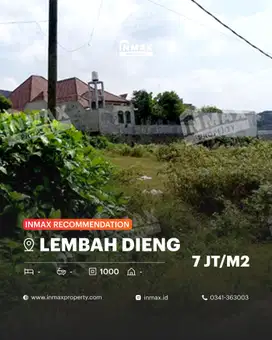 Tanah Luas Di Lembah Dieng, Cocok Untuk Usaha Dan Investasi