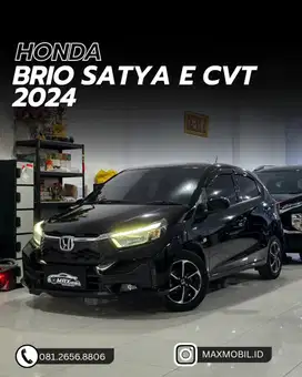 [LIKE NEW‼️] HONDA BRIO 1.2 E CVT 2024 pemakaian 2025