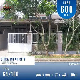 Rumah 3 kamar tidur Tipe 64/160 SHM harga Nego 2470AM