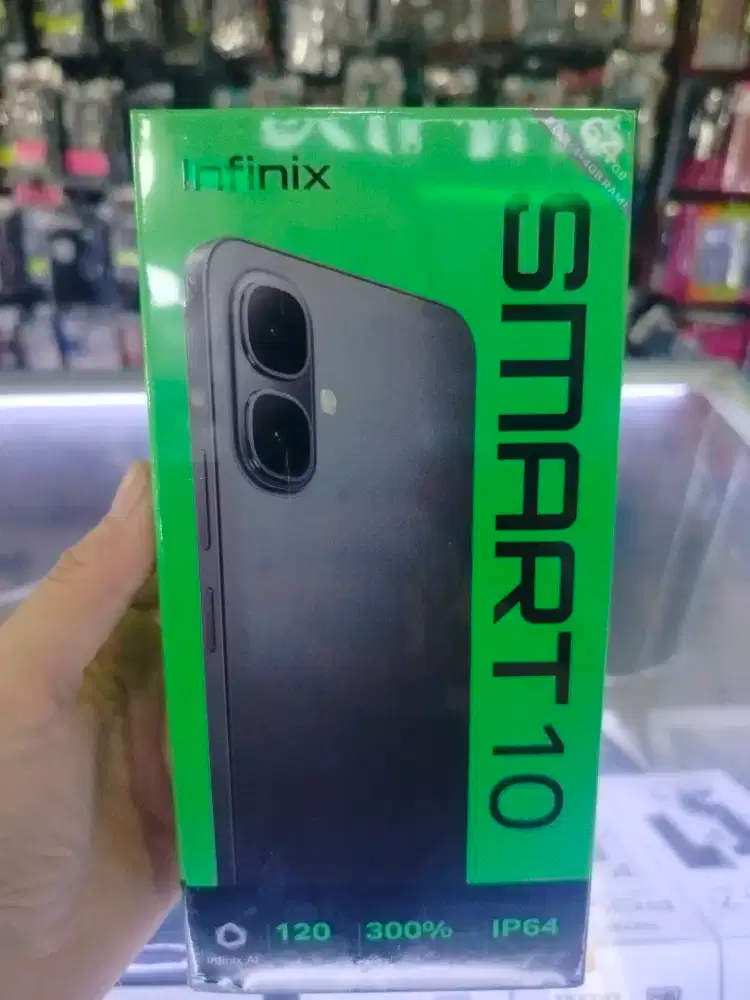 INFINIX SMART 10 RAM 4+4GB ROM 64GB NEW GRS RESMI HARGA MURAH