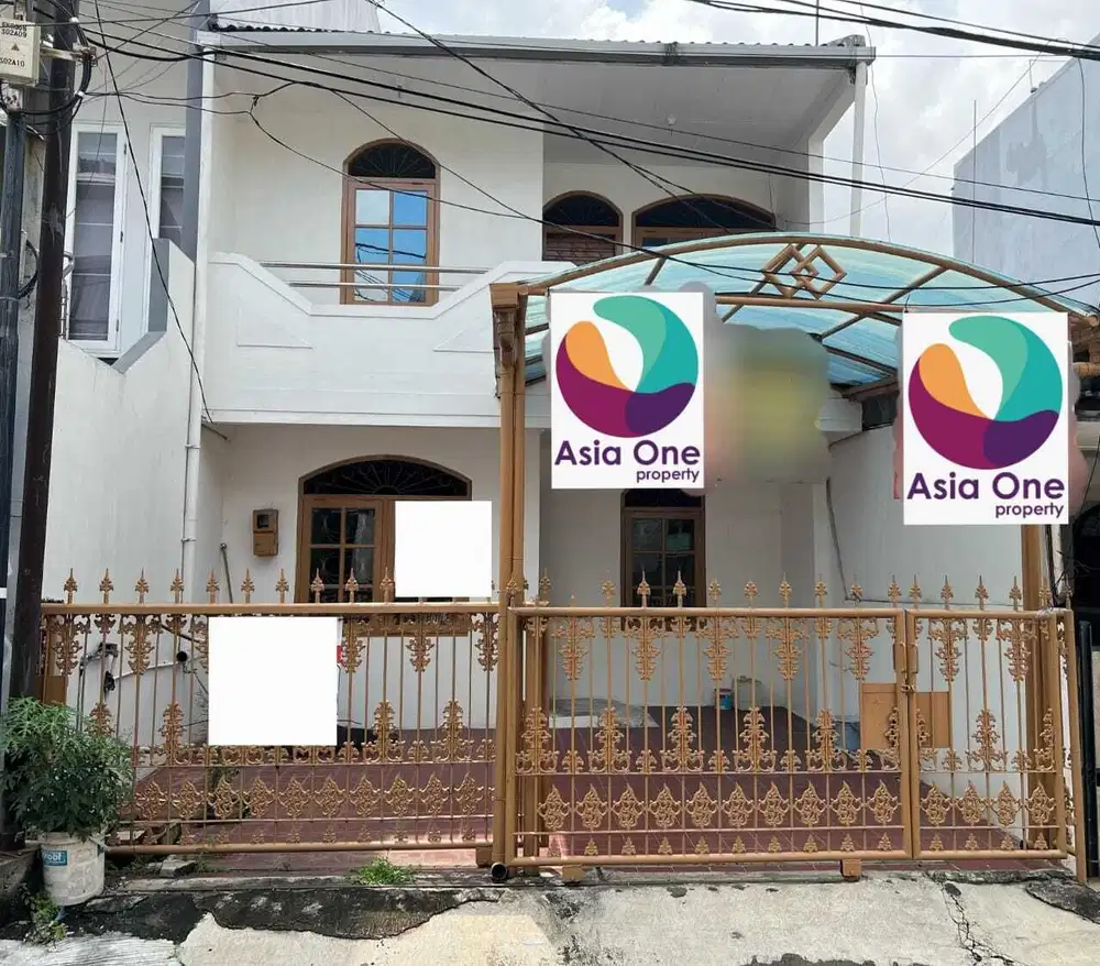 Dijual cepat atau disewakan rumah 2 lantai di Gading Permai. Klp Gadin