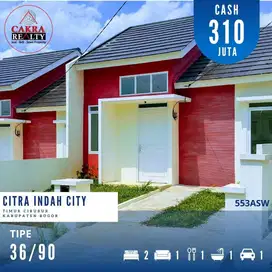 Rumah Tipe 36/90 Dua kamar tidur di Citra Indah City 553ASW