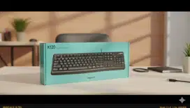 Keyboard Logitech k120 segel