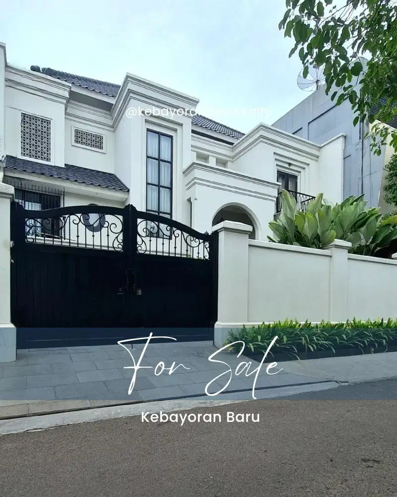Rumah Mewah Kebayoran Baru Area Tenang