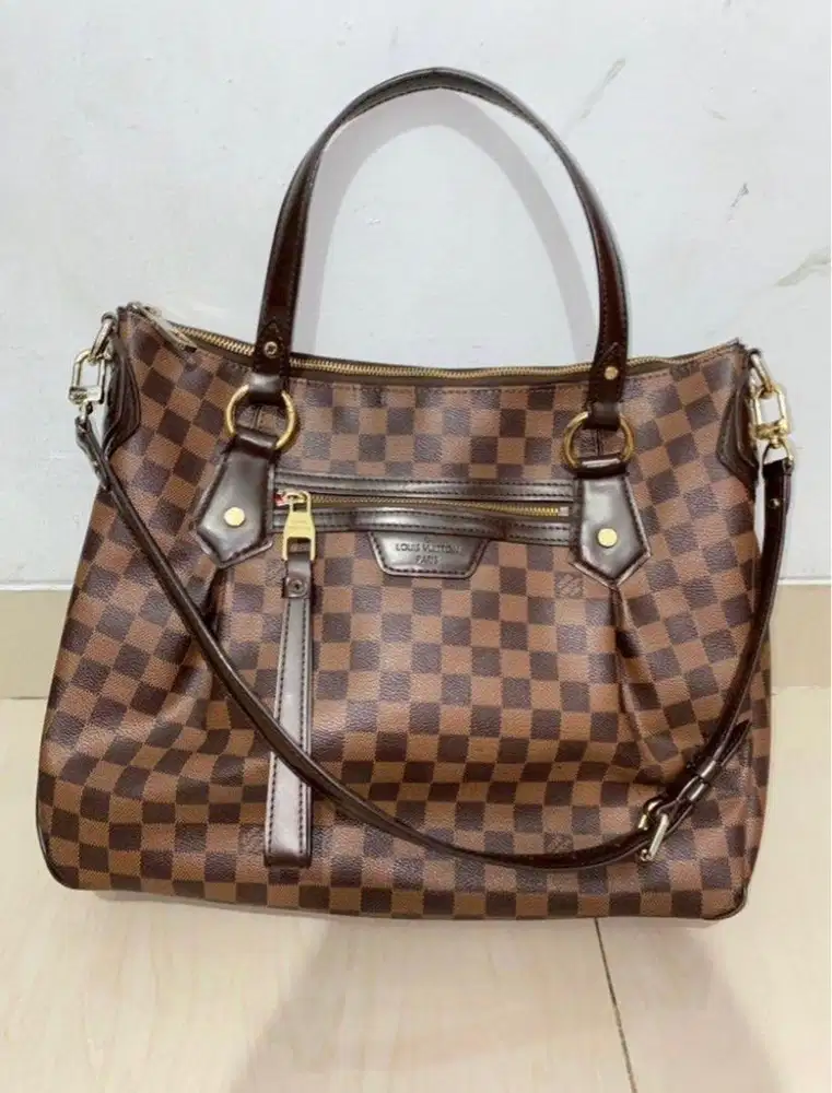 Jual Tas ORI Louis Vuitton Evora MM Damier Ebene