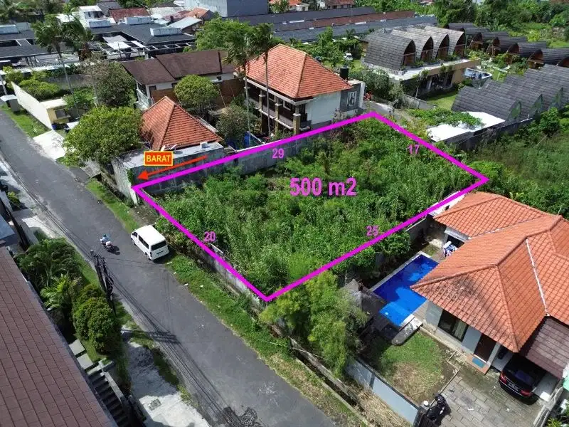 Tanah dewi saraswati seminyak bali