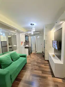 DIJUAL APARTEMEN BASSURA CITY 2BR FURNISHED ATAS MALL