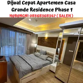 Dijual Cepat Apartemen Casa Grande Residence Phase 1