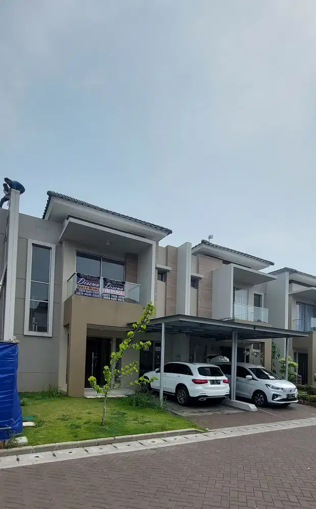 Sewa cepat rumah golf island pik 8x20 kosongan