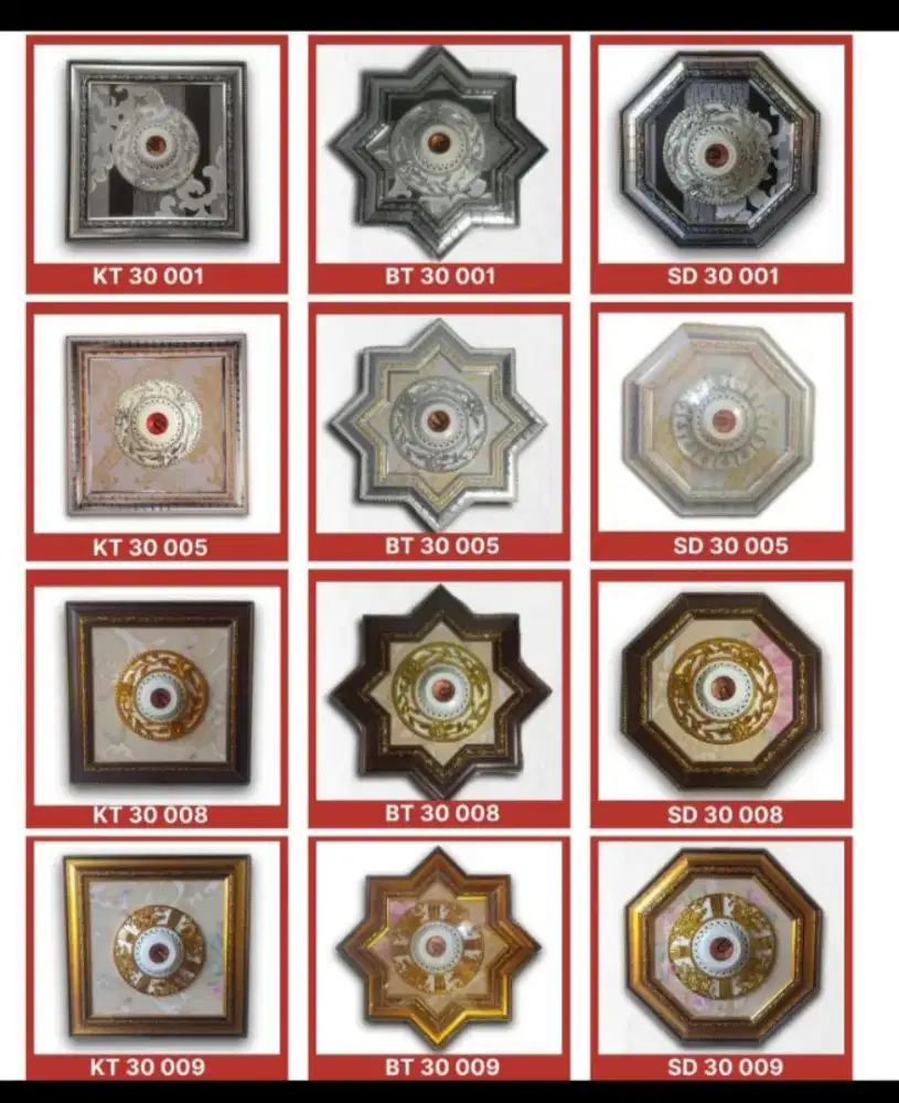 ornamen lampu murah
