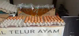 Telur ayam negeri dan minyak goreng