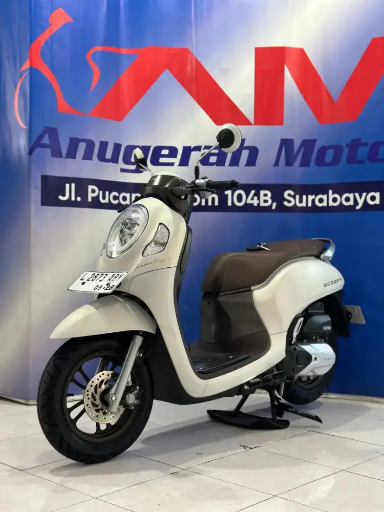 Honda Scoopy Prestige 110cc Th* 2023 Km 6Rb Anugerah Motor Pucang