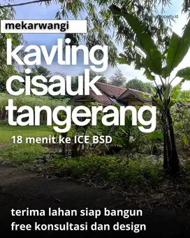 “Terbatas! Kavling Siap Bangun, Cisauk Dekat BSD, SHM Aman”
