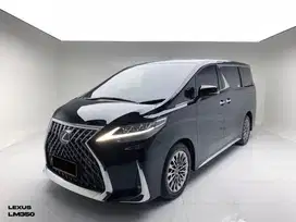LEXUS LM350 7-SEATER 2021 BLACK ON BLACK