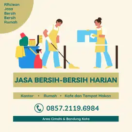 Jasa bebersih rumah, kost dan kantor panggilan