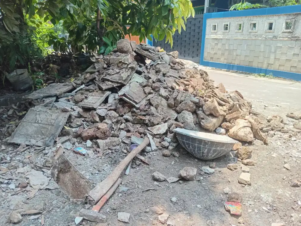 Puing Urugan Gratis Bambu Apus Pamulang