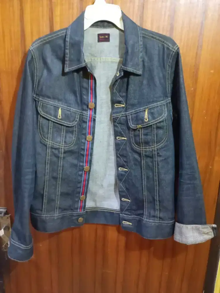 Jaket Lee x TKMIXPICE Original Trucker Denim Jacket