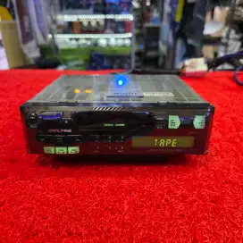 Head Unit Single Din ALPINE 7532E Kaset Radio FM AM ex Toyota Kijang