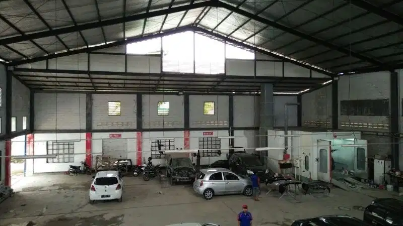 JUAL CEPAT GUDANG EX BENGKEL DEKAT RSUD CIBINONG BOGOR