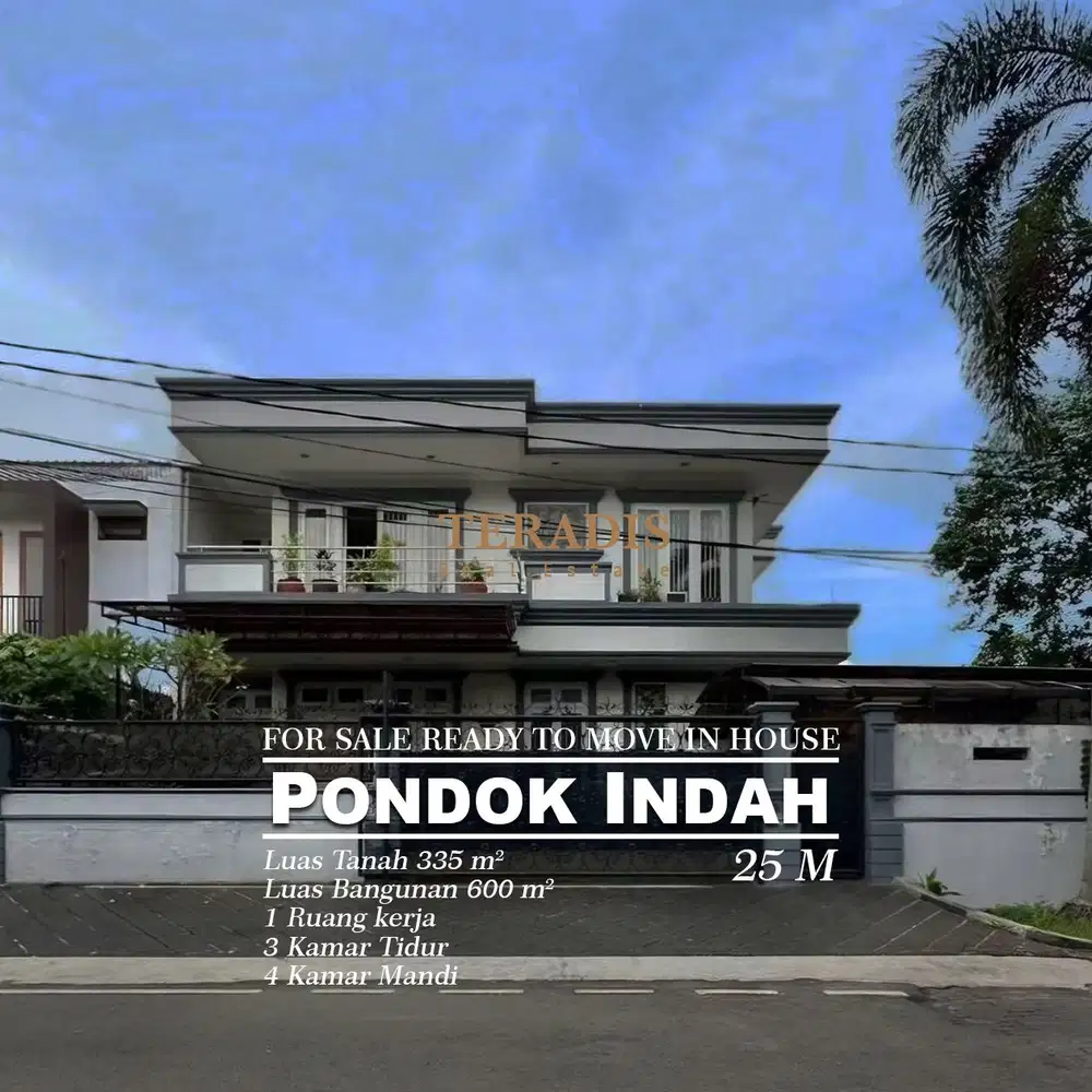 FOR SALE PONDOK INDAH
