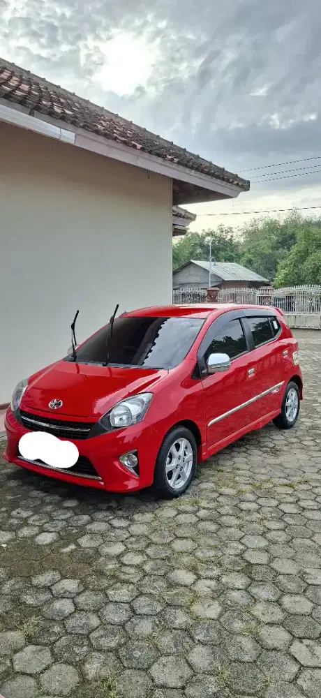 jual murah AGYA TRDs MATIC 2016 km 52 ribu a/n pribadi siap pakai
