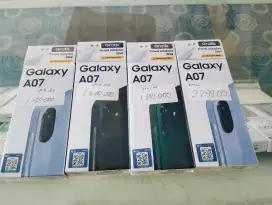 NEW SERIES TERBARU SAMSUNG A07