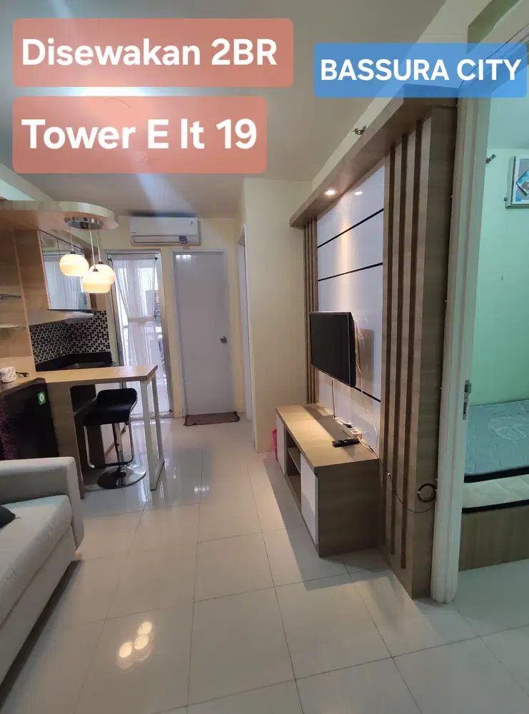 Disewakan 2BR TOWER E BASSURA CITY