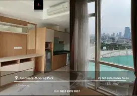 Disewakan Apartement Menteng Park Low Floor 1BR Furnished View Pool