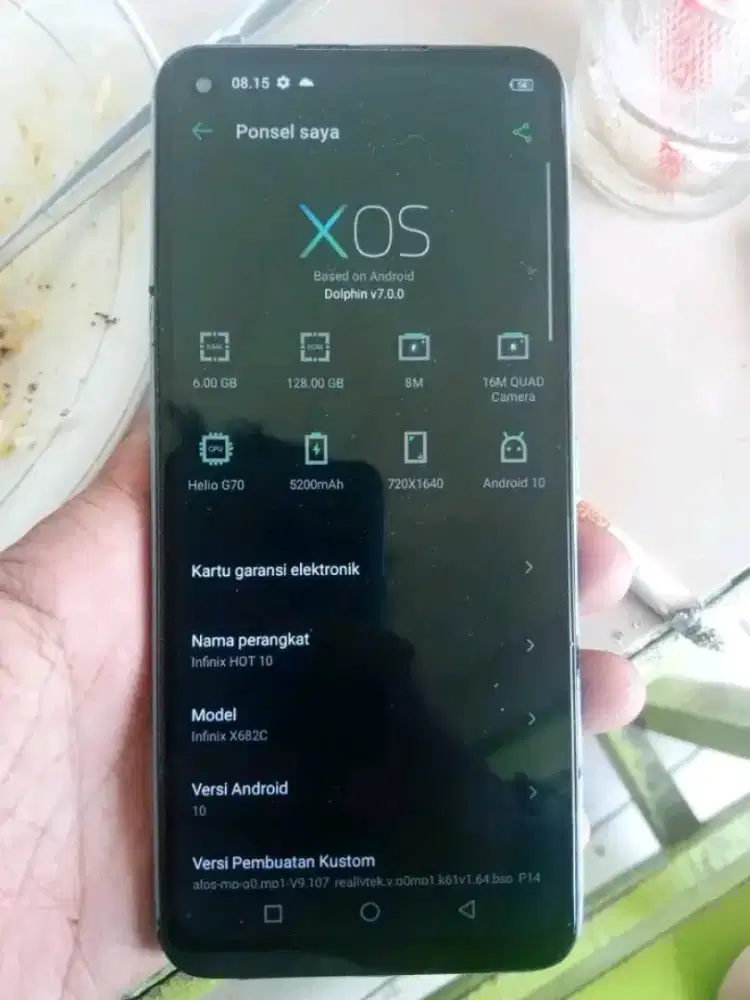 Infinix hot 10 jual cepat lagi bu