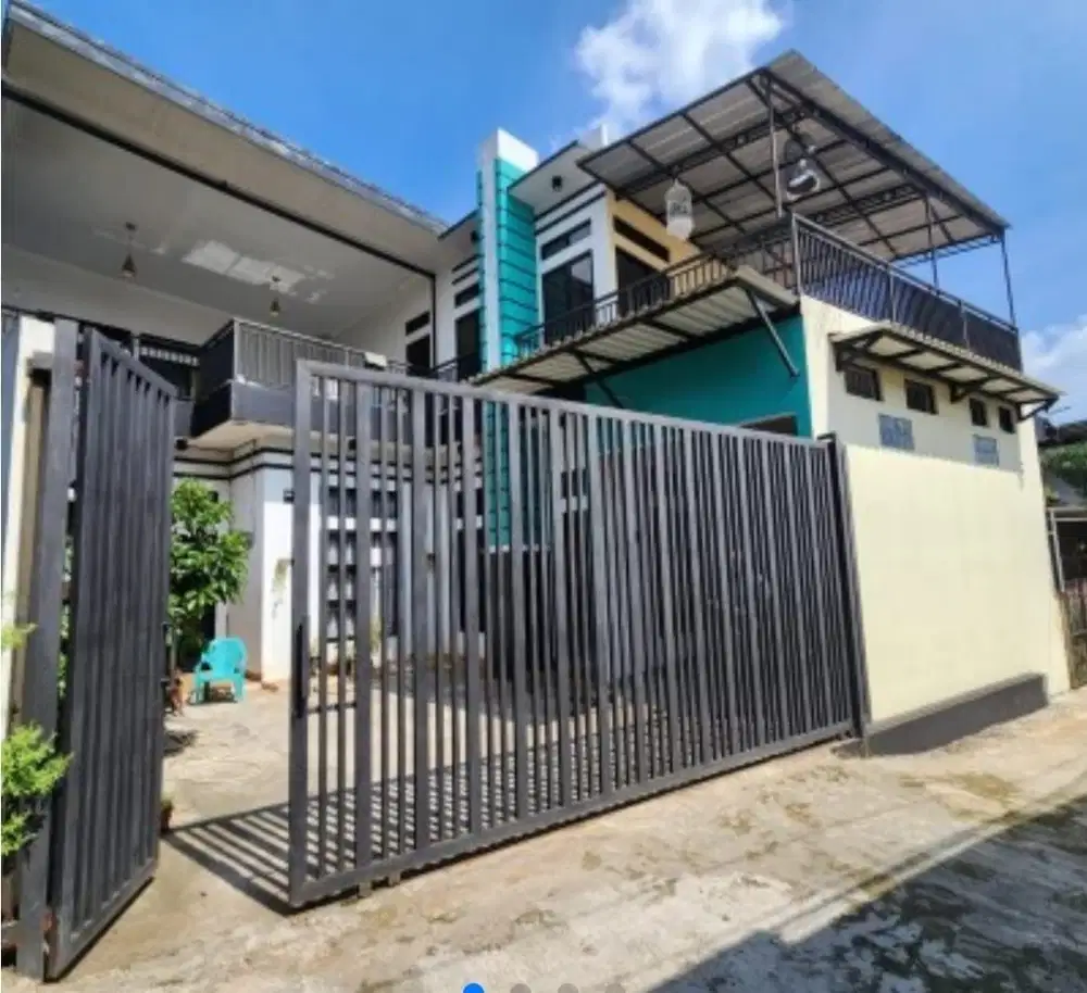 dijual rumah murah di jalan tanah cimo, tanah baru, beji, depok