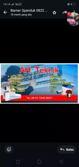 Service AC panggilan