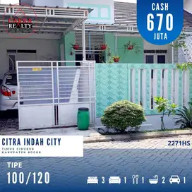 Real Estate 3 kamar tidur Tipe 100/120 Second Murah 2271HS