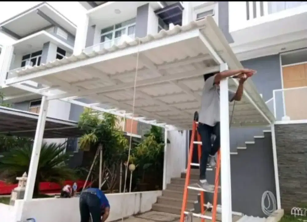 Kanopi alderon minimalis
