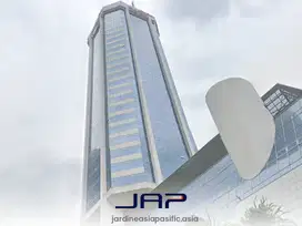 Sewa Kantor Graha Mandiri 168 M2 Furnished Strategis di Thamrin