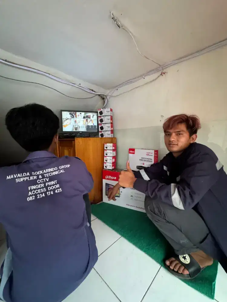 PEMASANGAN PAKET CCTV DAHUA ANALOG 2MP