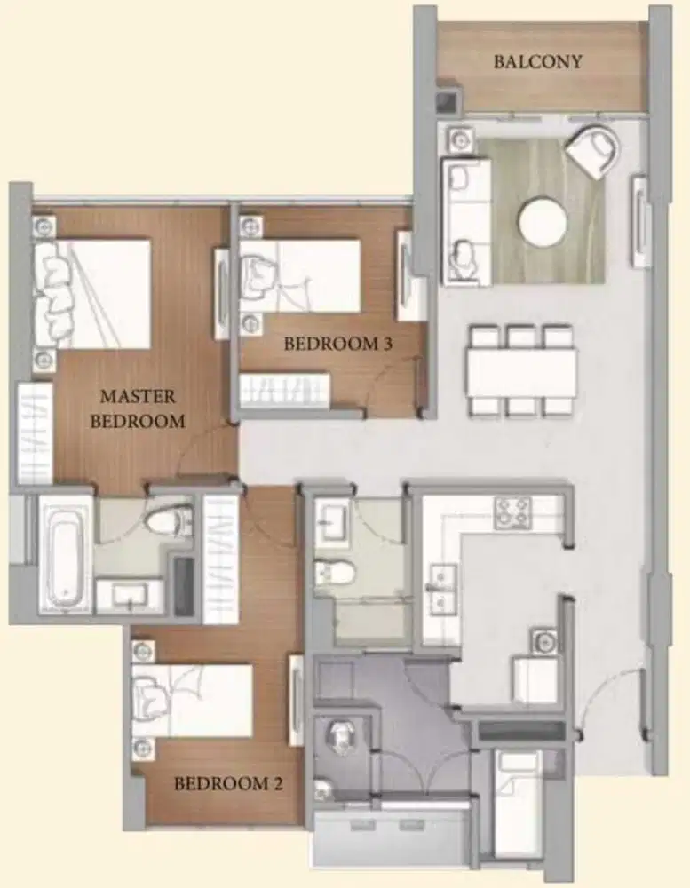 JUAL APARTEMEN MARIGOLD NAVAPARK BSD