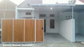 Rumah Cantik Murah Terjangkau Nusukan Solo Bonus Pagar Kanopi