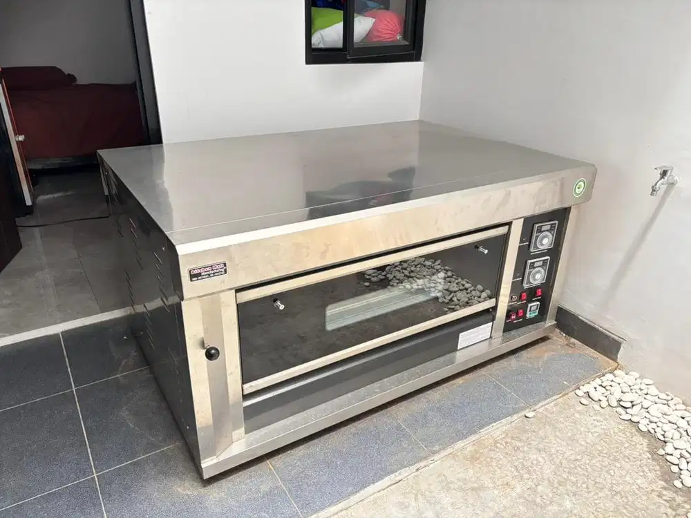 Oven Gas / Mesin Pemanggang Roti 2 Tray New NBU Garansi