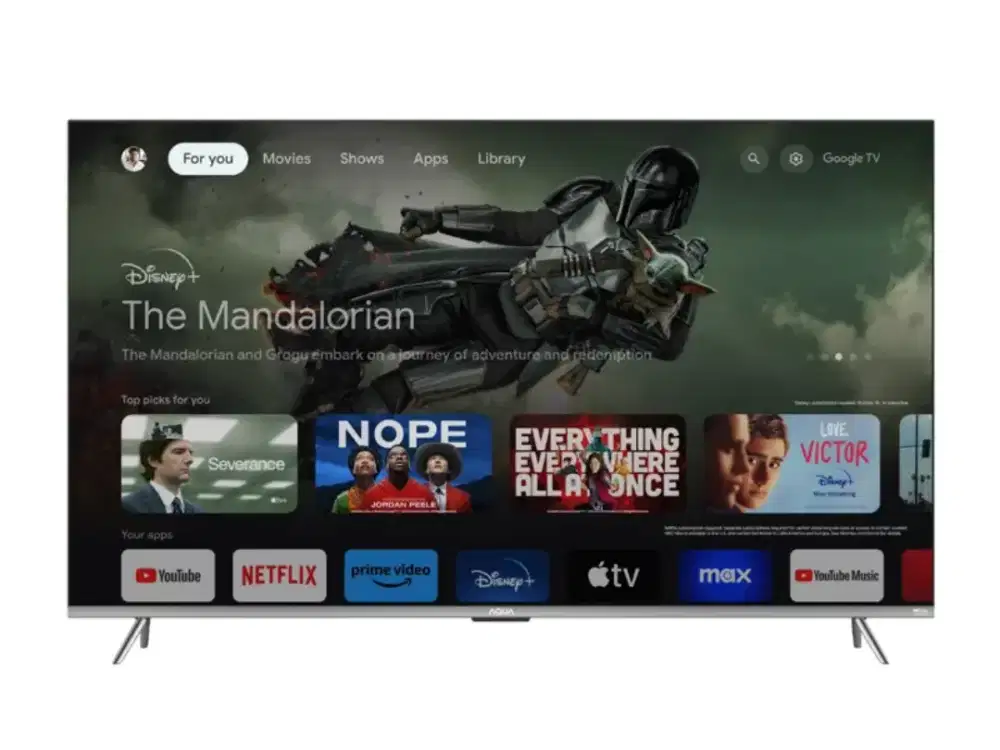 AQUA QLED 4K GOOGLE TV 85 INCH

AQT85S800UX