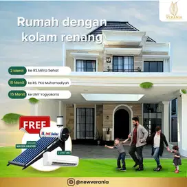 Rumah Elite Jogja  American Style 2 Lantai Private Pool SHM + IMB