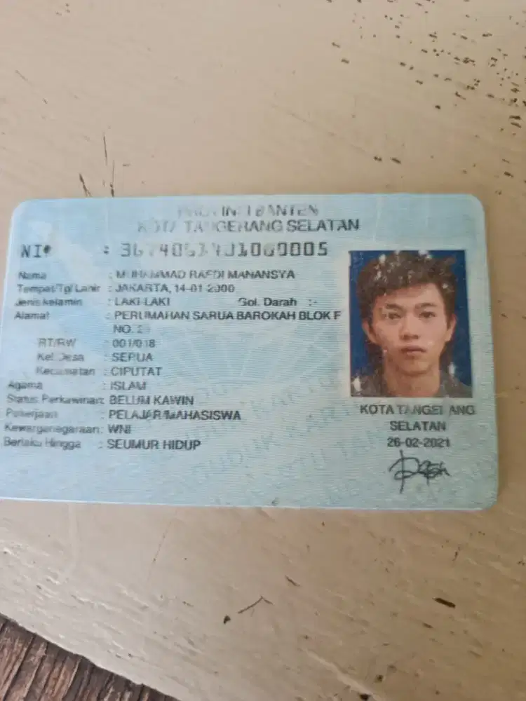 Cari pekerjaan sales/kolektor/ojek pribadi