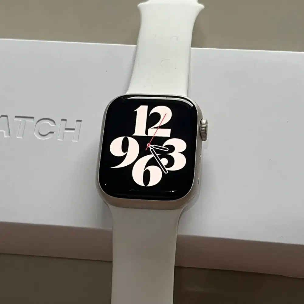 Apple watch / iwatch seri 7 41mm silver original