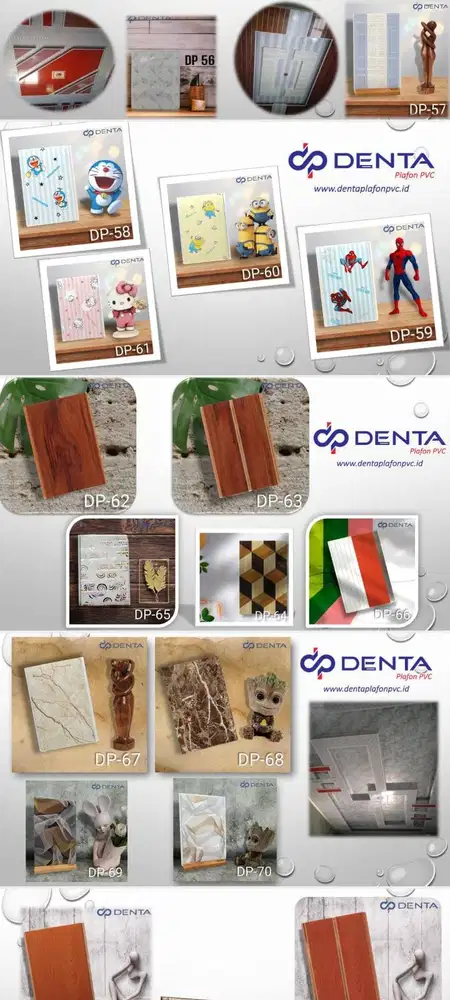 Jual Plafon PVC dan WPC DENTA