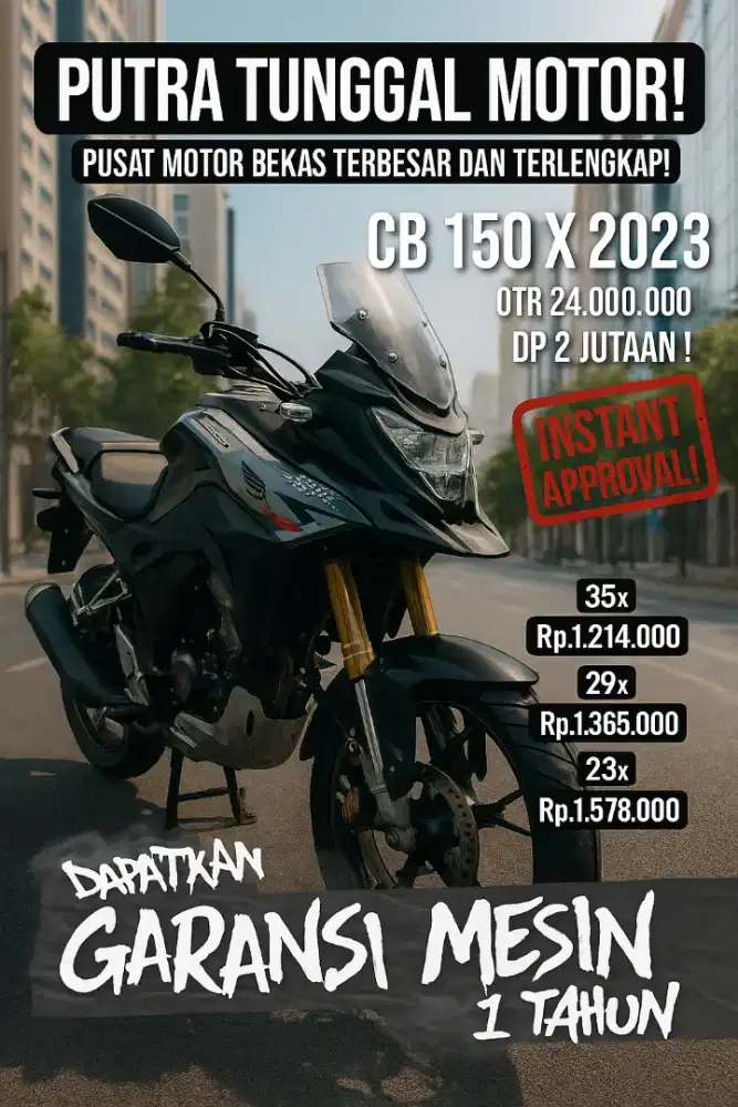 Enak touring sambil dilirik tuhh. Kece abieeezzz kalau pake ini motor