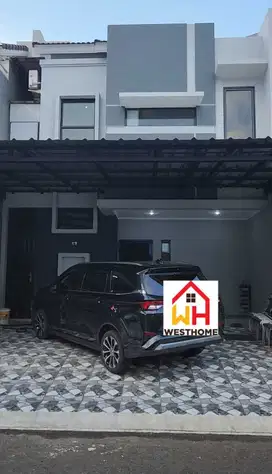 DIJUAL RUMAH GOLDLAND KARAWACI CLUSTER MADRID SIAP HUNI   TERMURAH