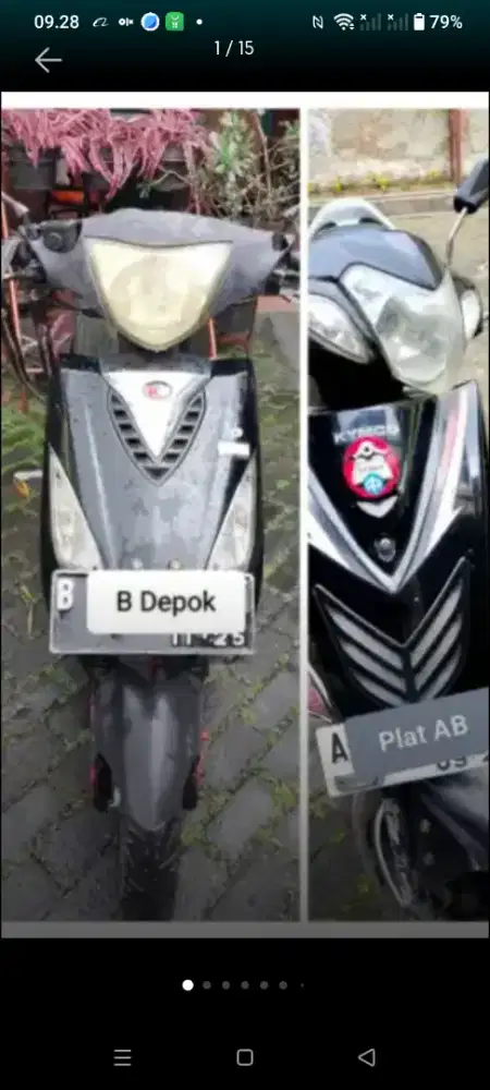 Kymco MX 2006 Plt AB lgkp pajakOffLama/ JR Racng 06 plt DepokSrt lgkp