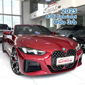 BMW 430i Cabriolet 2025 NIK 2024 iDrive8 Red Black Merah Convertible