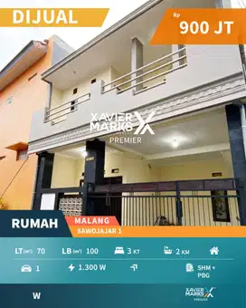 Rumah Sawojajar Malang Tengah Kota Terawat Strategis